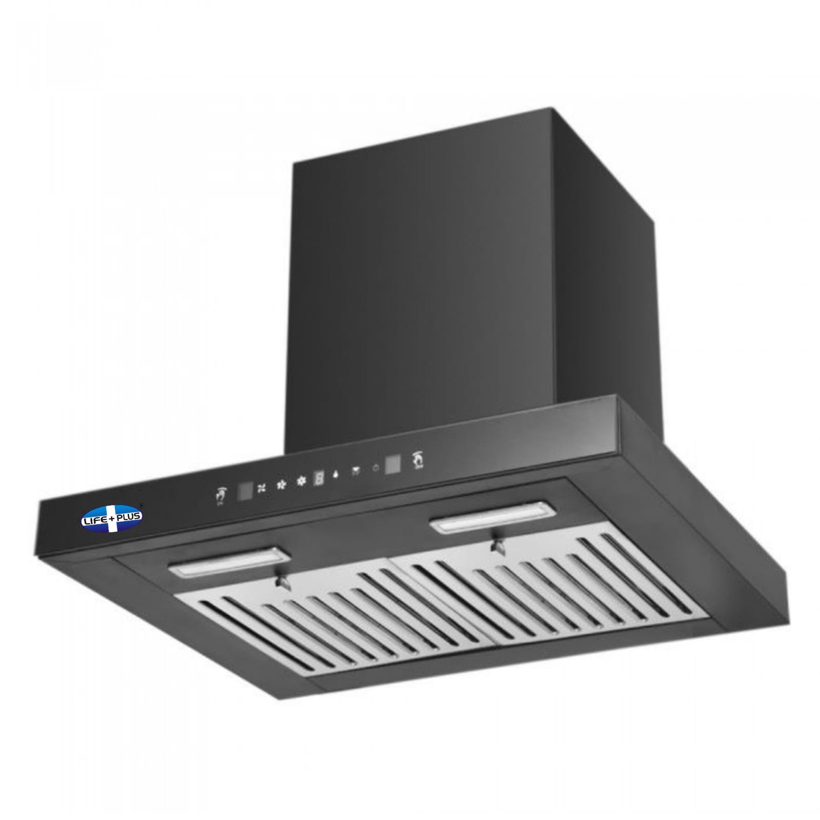 Auto Clean Chimney T shape Baffle Filters with Motion Sensor 60cm 1400 m³/h  (Sun 60 bk)0